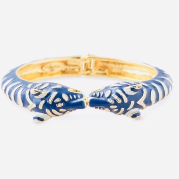 Stella & Dot | RAWR🐯Power Colbalt+Gold Lakra Tiger Cuff - Picture 9 of 10